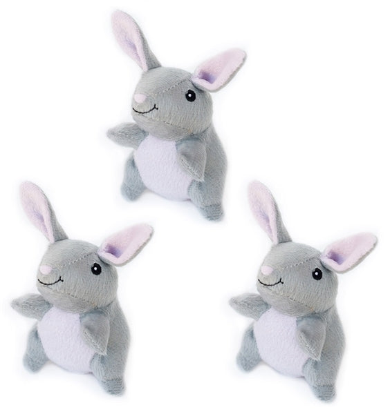 ZippyPaws Zippy Burrow Refill 3 Pack - Bunnies