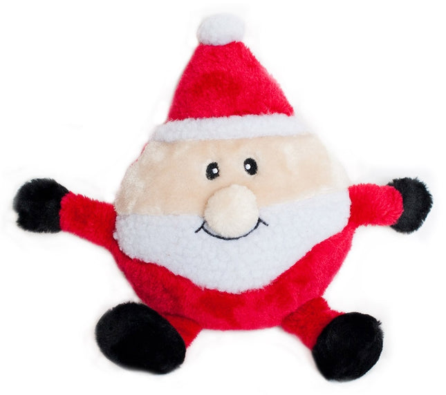 ZippyPaws Holiday Brainey Santa