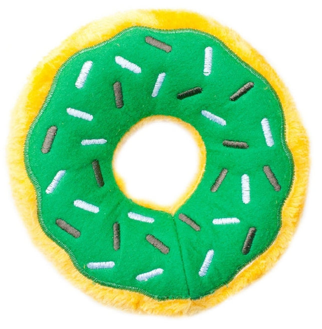 ZippyPaws Holiday Donutz Mint Chip Large