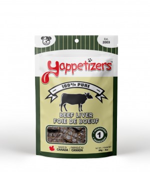Yappetizers Dog Treats - Beef Liver