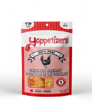 Yappetizers Dog Treats - Chicken Breast