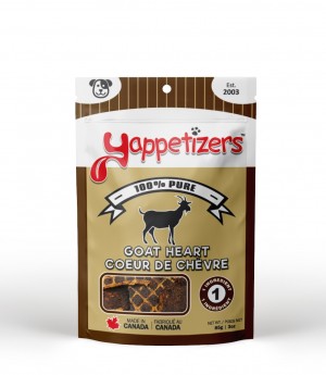 Yappetizers Dog Treats - Bison Heart