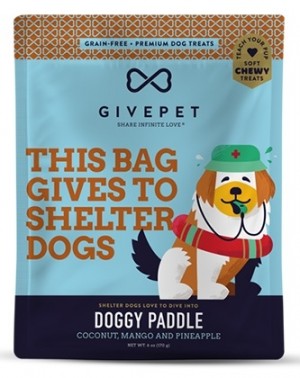 GivePet Dog Treats Doggy Paddle 6 Oz.