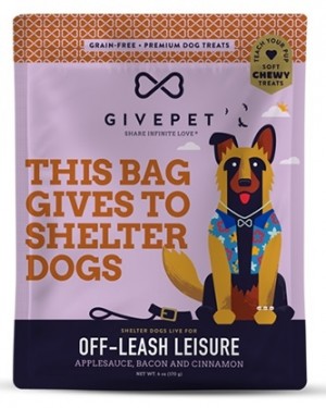 GivePet Dog Treats Off-Leash Leisure 6 Oz.