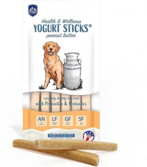 Himalayan Yogurt Sticks with Peanut Butter 