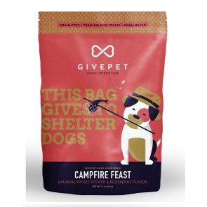 GivePet Crunchy Dog Treats Campfire Feast 12 Oz.