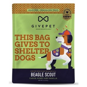 GivePet Dog Treats Beagle Scout 6 Oz.