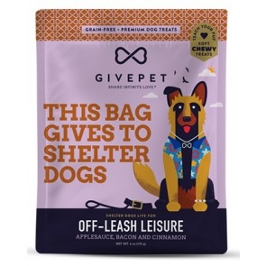 GivePet Dog Treats Off-Leash Leisure 6 Oz.