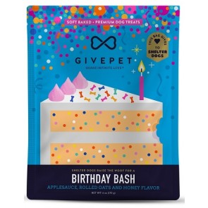 GivePet Dog Treats Birthday Bash 6 Oz.