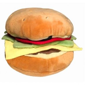 Hamburger Dog Toy 1