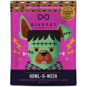 GivePet Halloween Dog Treats Howl-O-Ween 6 Oz. 