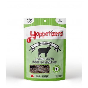 Yappetizers Dog Treats - Lamb Liver